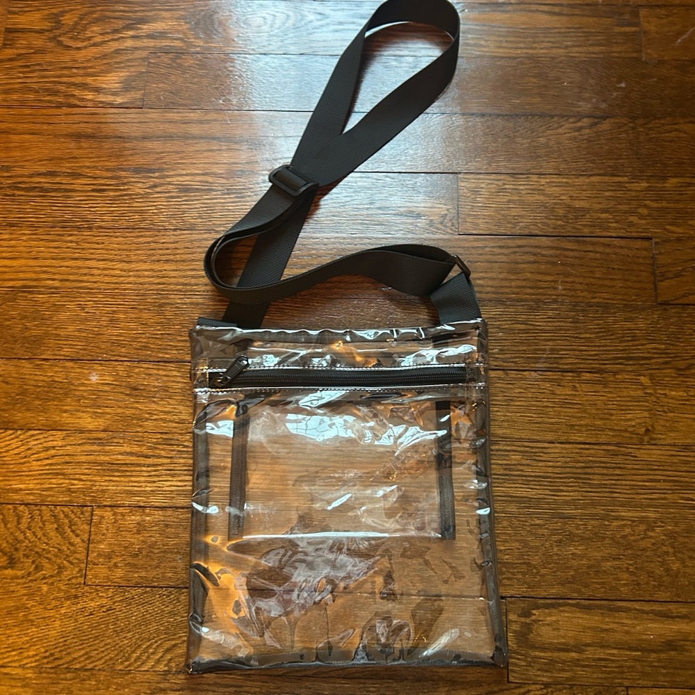 Clear stadium purse